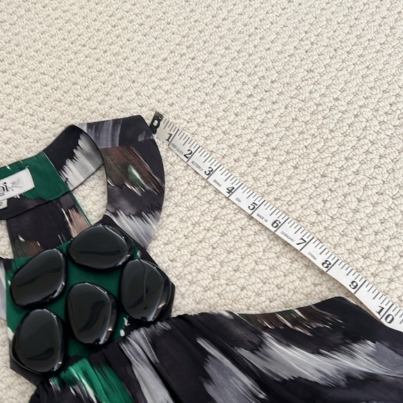 EUC Vintage Tibi silk maxi dress size 2 - Picture 8 of 14